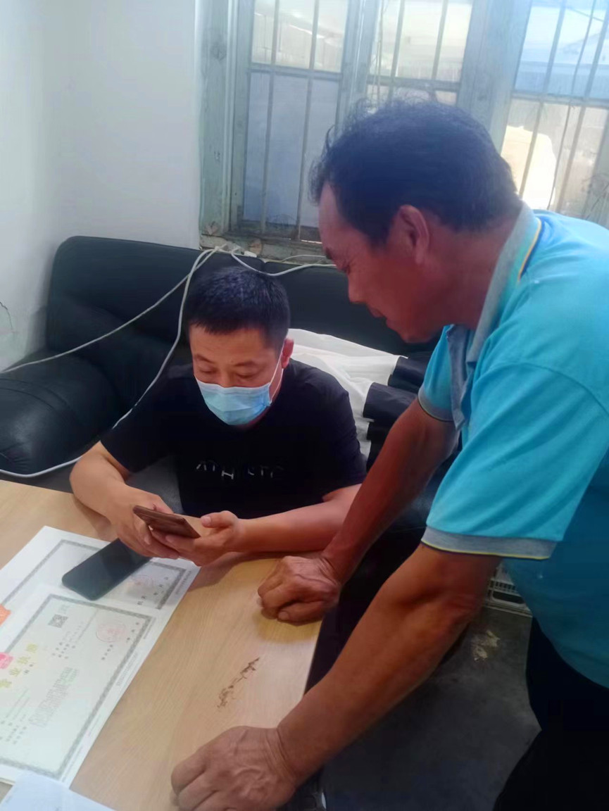 蒙阴街道：帮代办上门办  让政务服务有温度